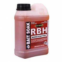 Fun Fishing RBH Bait Soak System Mango N Butyric 1L Attractant Carpe PVA