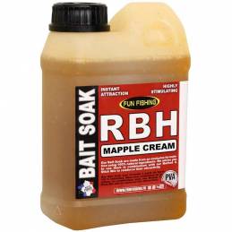 Fun Fishing RBH Bait Soak Maple Cream 1 L Attractant Carpe