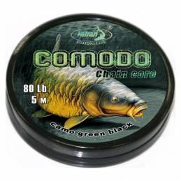 KATRAN CHAIN CORE COMODO CAMO BROWN BLACK 80 LBS 5 M