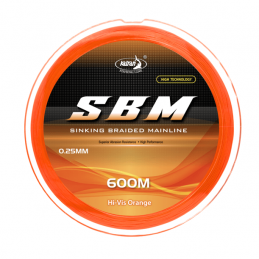 KATRAN SINKING BRAIDED MAILINE SBM 0.25 MM 25 LBS 600 M ORANGE