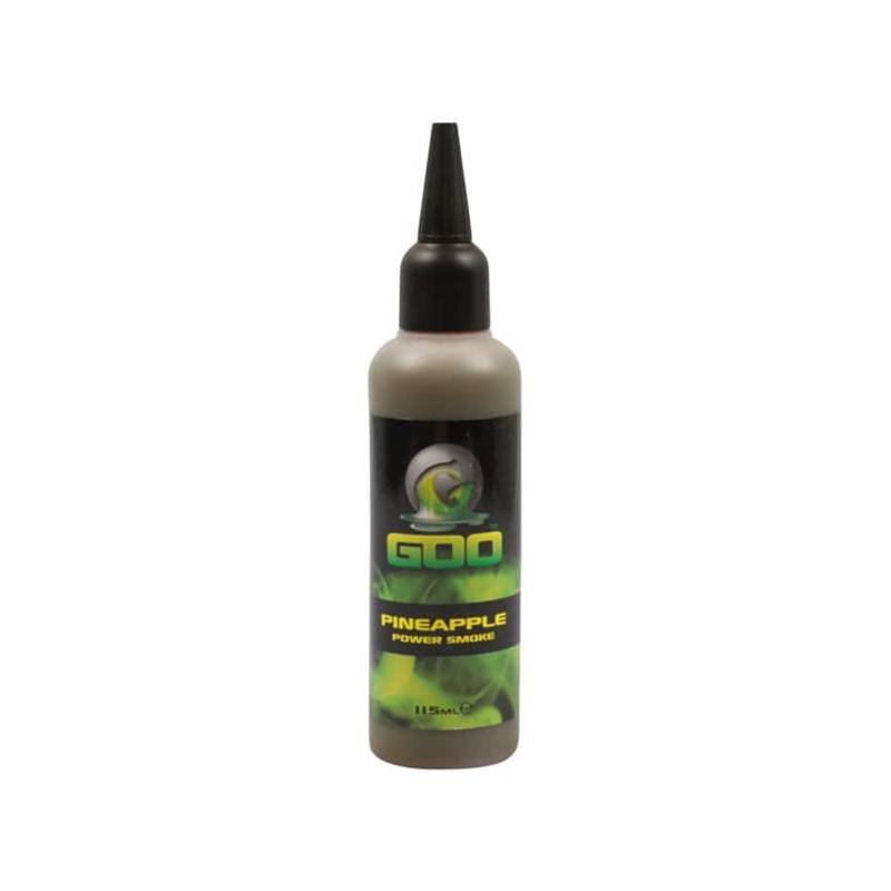 Kiana Goo Bait Smoke / Power Smoke 115 ml – Attractant Liquide pour Appâts et PVA | CarpeConnect
