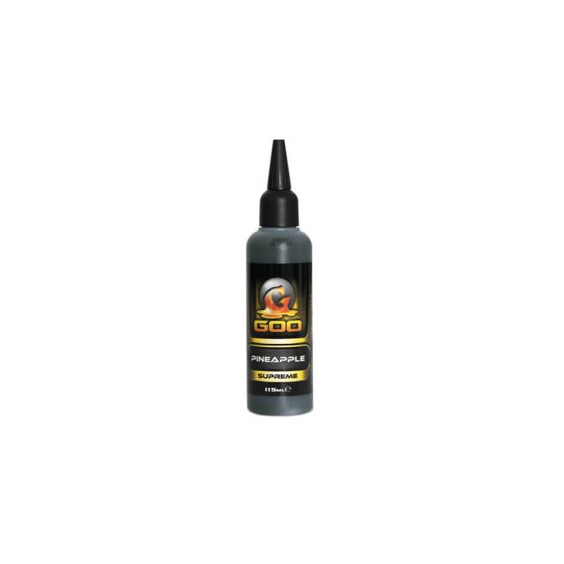 Kiana Goo Pineapple Supreme 115 ml – Attractant Fluide pour Carpe | CarpeConnect