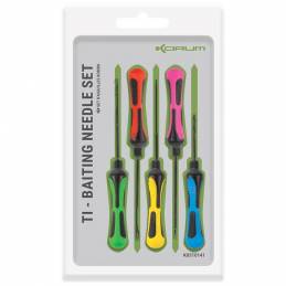 Korum TI Baiting Needle Set | Aiguilles titane haute résistance | CarpeConnect