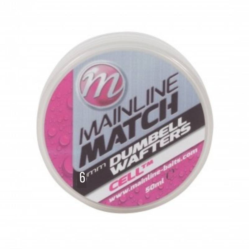 MATCH DUMBELL WAFTER 6 MM WHITE CELL TM