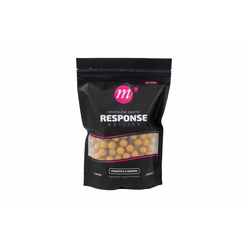 MAINLINE SHELF LIFE BOILIES PINEAPPLE BANANA 15 MM 450 GR