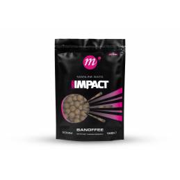 Mainline Hi Impact Banoffee 20mm 1kg Bouillettes Carpe Banane Caramel