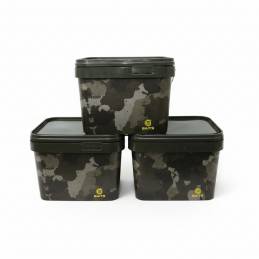 Seau appâts carpe camouflage 10L | Pro Elite Baits – CarpeConnect