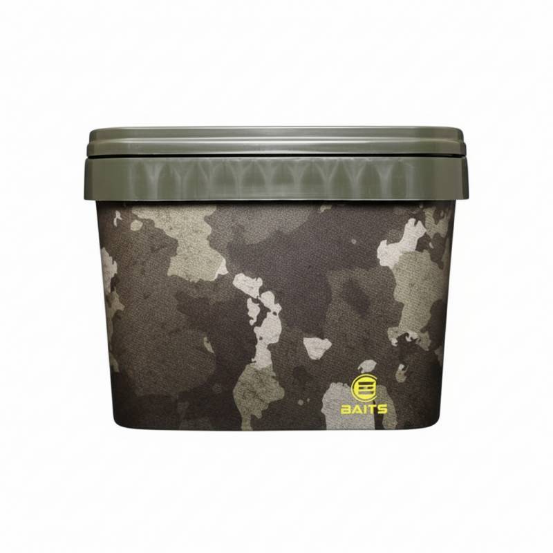 Seau appâts carpe camouflage 10L | Pro Elite Baits – CarpeConnect