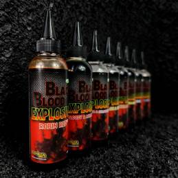 Pro Elite Baits Black Blood Explosive Krill Crab 150 ml Booster Carpe | CarpeConnect