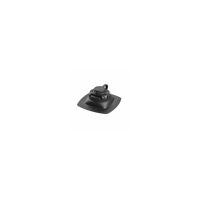 R BOAT Embase à coller 110*110 Black (FMP224)