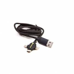 Ridge Monkey Vault USB A to Multi Out Cable 2m | CarpeConnect