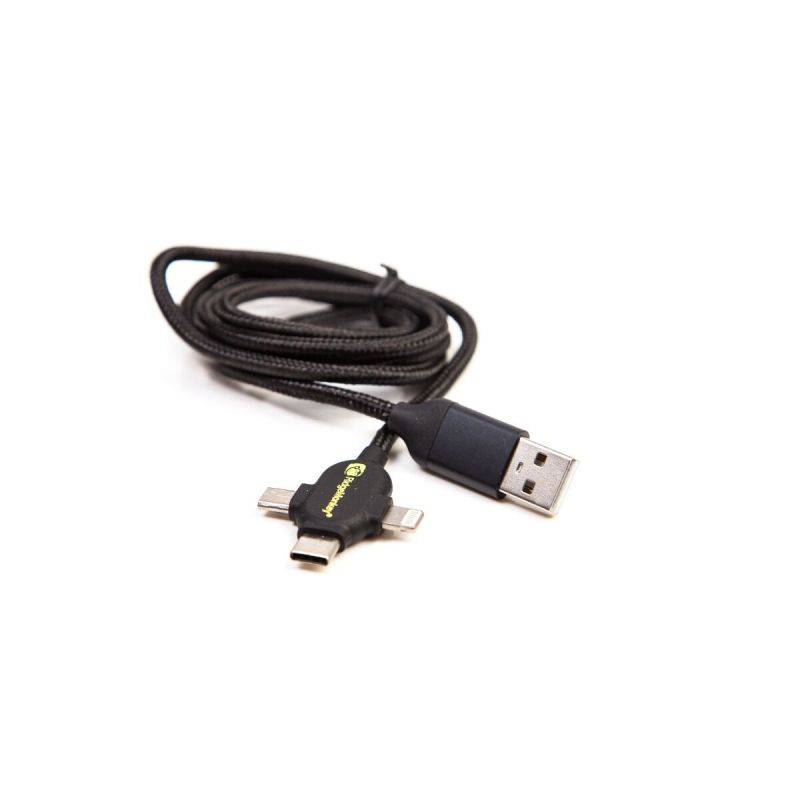 Ridge Monkey Vault USB A to Multi Out Cable 2m | CarpeConnect