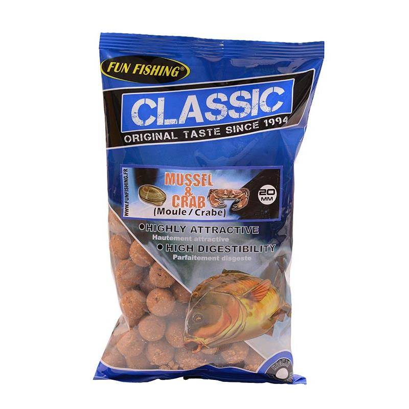 Bouillettes Carpe Fun Fishing Classic Monster Crab 4kg 20mm