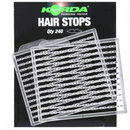 Korda Bait Stops Transparentes Réutilisables 240 Pièces | CarpeConnect