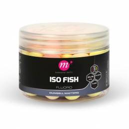 Mainline ISO Fish Fluoro Dumbell Wafters 12x15mm | CarpeConnect