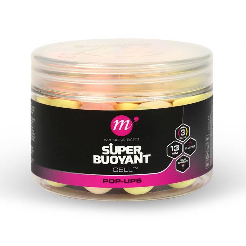 Mainline Cell Super Buoyant Pop-Ups 13mm | CarpeConnect