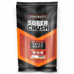 SONUBAITS Spicy Meaty Method Mix 2 Kg - Amorce Method Feeder Carnée | CarpeConnect