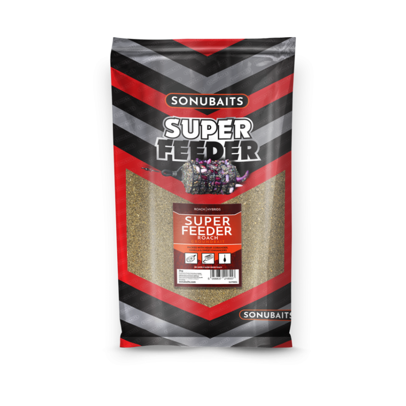 SONUBAITS Super Feeder Roach 2Kg - Amorce Feeder Gardons Haute Attraction | CarpeConnect