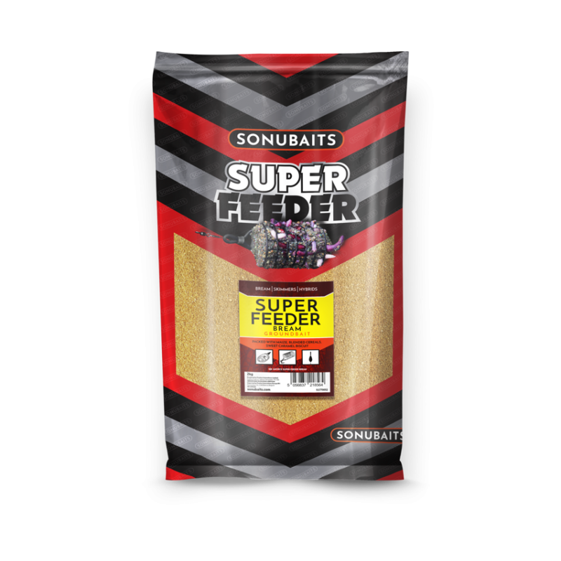 SONUBAITS Super Feeder Bream 2Kg - Amorce Feeder Brèmes Haute Attraction | CarpeConnect