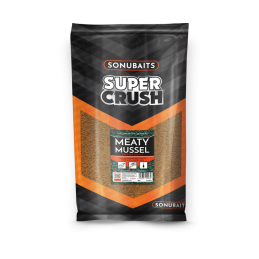 SONUBAITS Supercrush Meaty Mussel Mix 2Kg - Amorce Carnée Haute Attraction | CarpeConnect