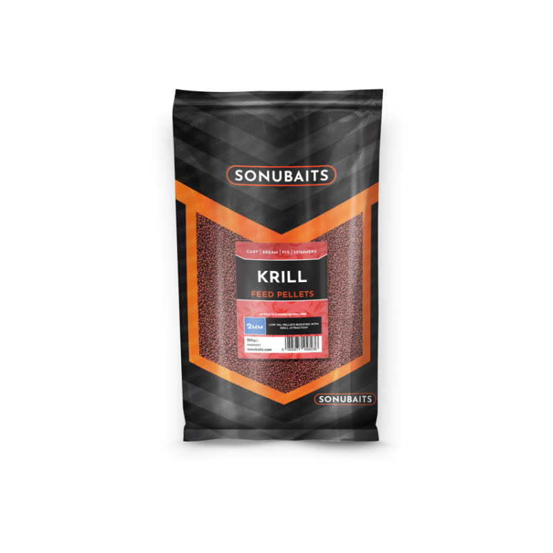 SONUBAITS Krill Feed 4mm 900G - Pellets Krill Carpe Haute Attraction | CarpeConnect