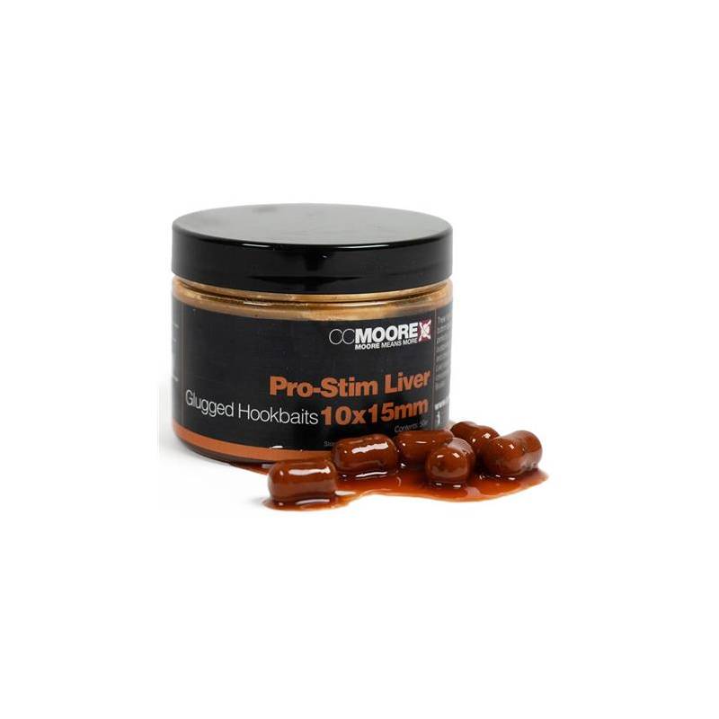 CC Moore Pro-Stim Liver Glugged Hookbaits – Esches Carpe Ultra Attractives | CarpeConnect