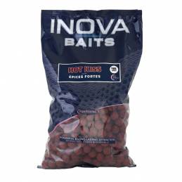 Bouillette Fun Fishing Inova Baits Hot Kiss 15mm 800g | Bouillettes Carpe Épicées | CarpeConnect