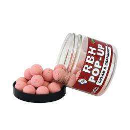 Fun Fishing RBH Pop-Ups Cream Cranberry 15mm | Pop-Ups Carpe | CarpeConnect