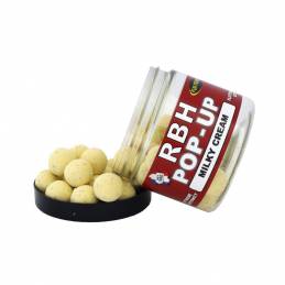 Fun Fishing RBH Pop-Ups Milky Cream 15mm | Pop-Ups Carpe | CarpeConnect