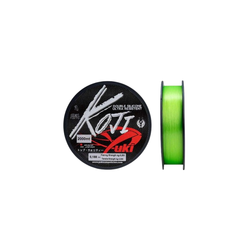 Nylon Yuki Competition Koji 0.268 mm 1000m | Fil pêche | WWW.CarpeConnect.Com