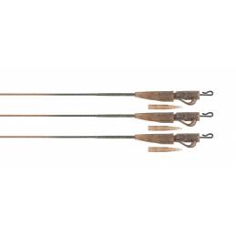 Fox Edges Camo 50lb Leadcore Lead Clip Lead x3 - Leader carpe ultra résistant | WWW.CarpeConnect.Com