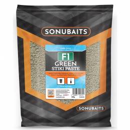Sonubaits Stiki Paste F1 Green 500 gr - Pâte Attractante Carpe | CarpeConnect