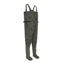 Trakker N2 Camo Waders | Cuissardes Camouflage Pêche Carpe | CarpeConnect