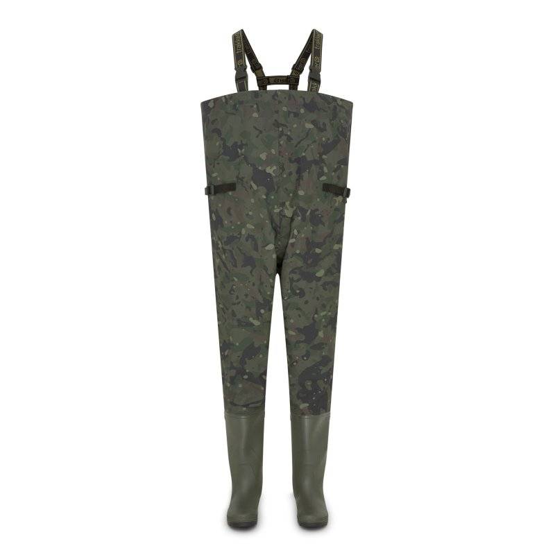Trakker N2 Camo Waders | Cuissardes Camouflage Pêche Carpe | CarpeConnect