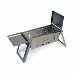 Trakker Armolife SS Folding BBQ - Barbecue Pliable Inox Pour Bivvy | WWW.CarpeConnect.Com