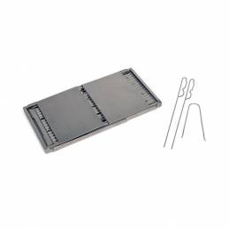 Trakker Armolife SS Folding BBQ - Barbecue Pliable Inox Pour Bivvy | WWW.CarpeConnect.Com