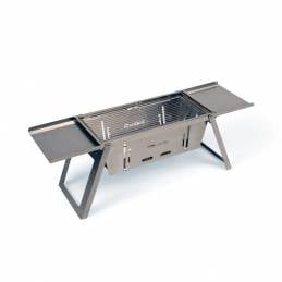 Trakker Armolife SS Folding BBQ - Barbecue Pliable Inox Pour Bivvy | WWW.CarpeConnect.Com