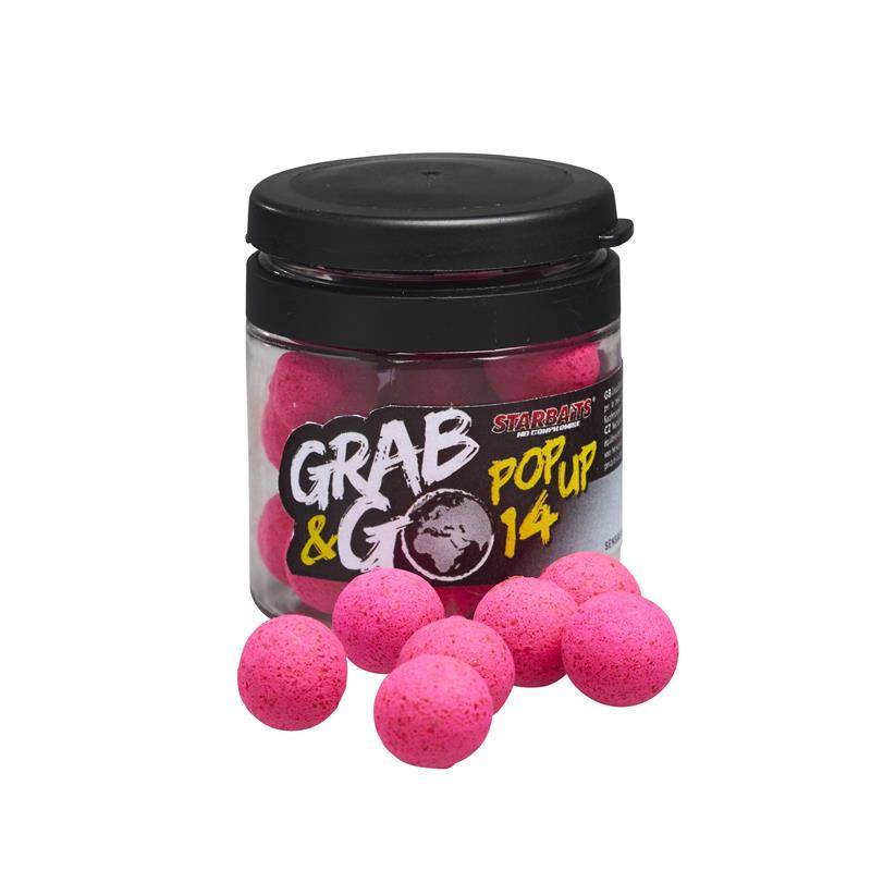 STARBAITS BOUILLETTES GRAB AND GO POP UP SPICE 14 MM 20 GR