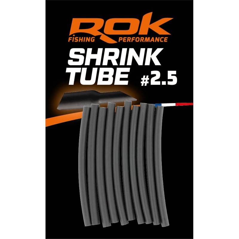 ROK Shrink Tube Black T 2.5 – Gaine thermorétractable carpe | CarpeConnect