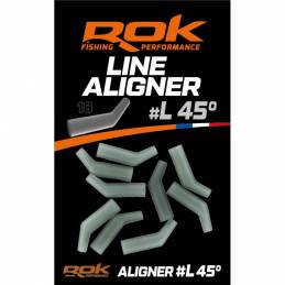 ROK Line Aligner 45° L Smoke Grey x10 – Aligner carpe | CarpeConnect