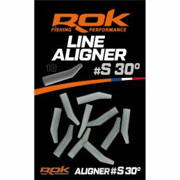ROK Line Aligner 30° S Smoke Grey x10 – Aligner carpe | CarpeConnect