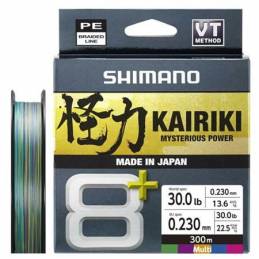 Shimano Kairiki 8+ 300m 0.16mm 6.8kg 15.0lb Multi Color