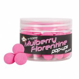 Dynamite Baits N'Ticers Mulberry Florentine Pop-Ups 10mm | Pop-Ups Carpe Fruités | CarpeConnect