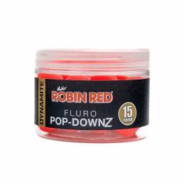 Dynamite Baits Robin Red Fluoro Pop Downz 15mm | Hookbait Carpe Premium | CarpeConnect