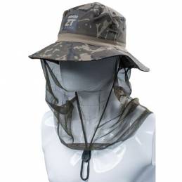 Nash ZT Lite Hydra Flex Bush Hat Camo | Chapeau Anti-Moustiques Carpe | CarpeConnect