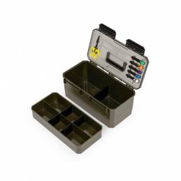Avid Carp XL Reload Tackle Box - Boîte de Rangement Accessoires Carpe Étanche | CarpeConnect