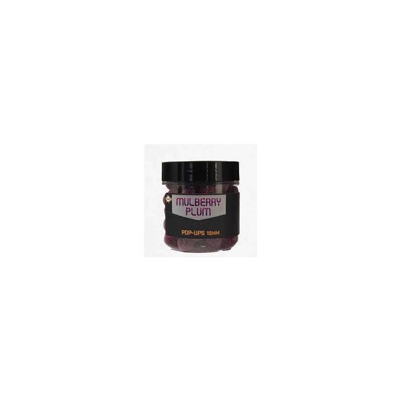Dynamite Baits Mulberry Plum Pop Ups 15mm | Bouillettes Flottantes Carpe | CarpeConnect