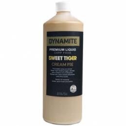 Dynamite Baits Liquid Sweet Tiger Cream Pie 1L | Additif Liquide Carpe | CarpeConnect