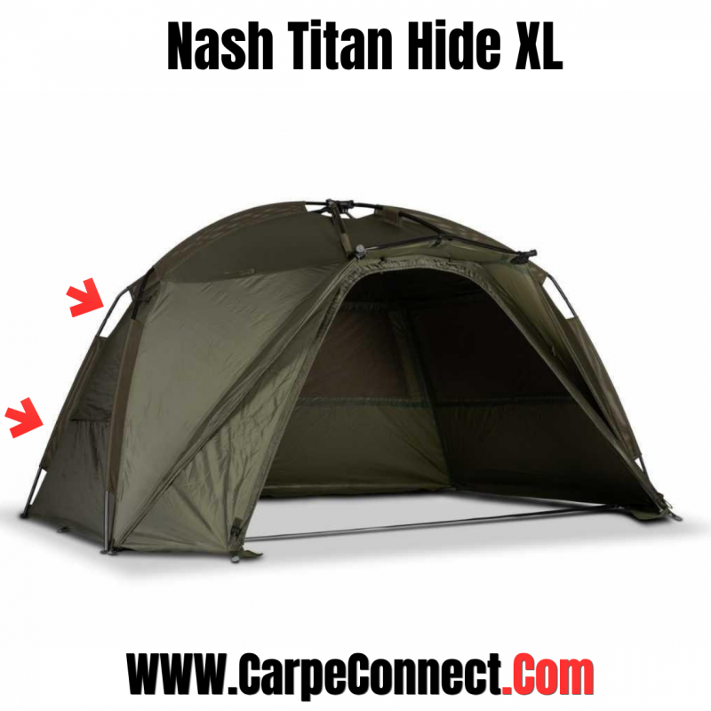 Nash Titan Hide Pro XL Short Leg | Pied Arrière de Remplacement | CarpeConnect
