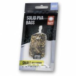 Nash Solid PVA Bags Small Slow Melt 60x100 mm | Sac PVA Carpe | CarpeConnect